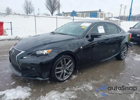 2014 Lexus Is 350 z USA, uszkodzony, nr VIN JTHCE1D24E5003301